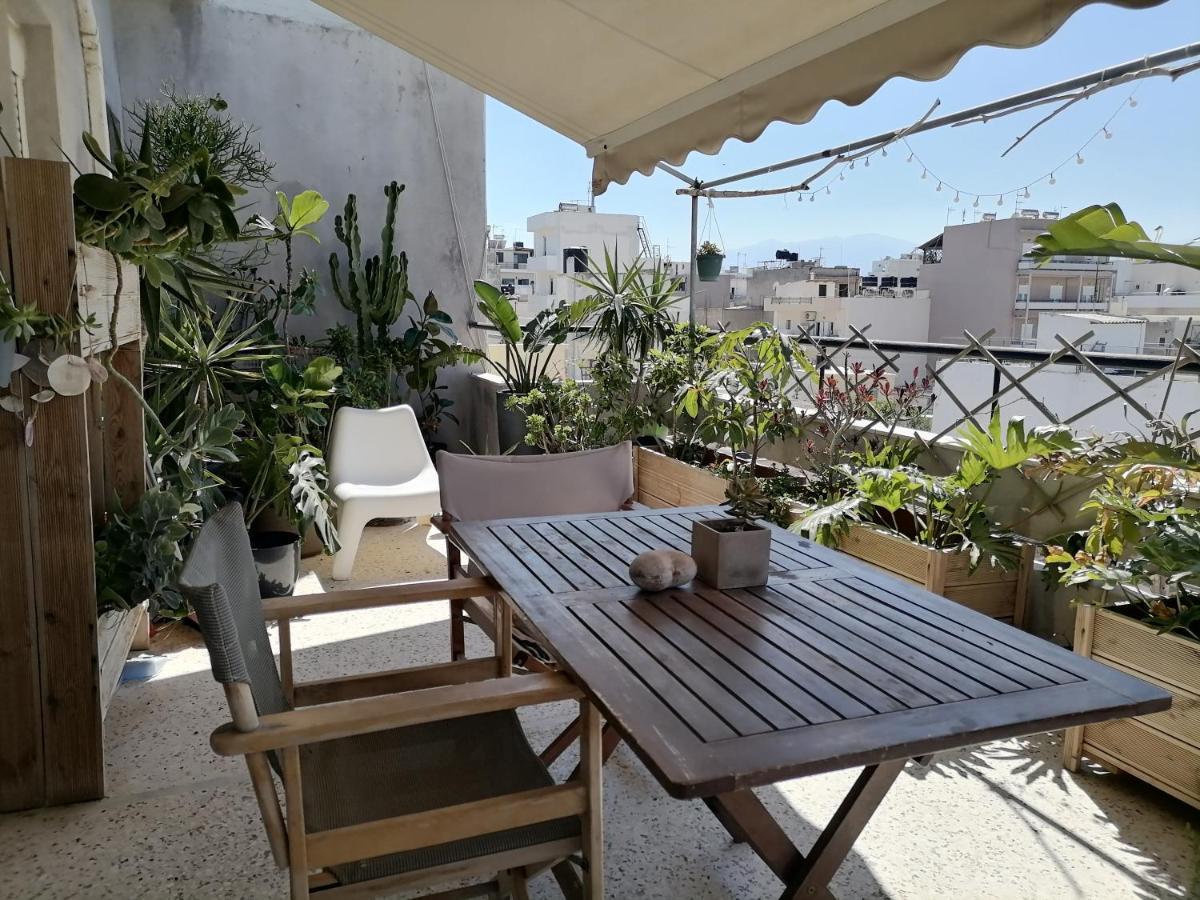 Central Oasis Roof Flat Heraklion Exteriör bild